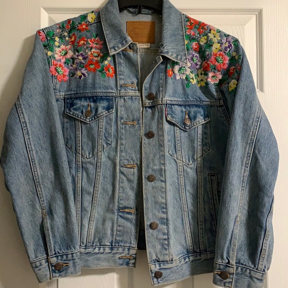 Embroidered Levi’s Jean Jacket